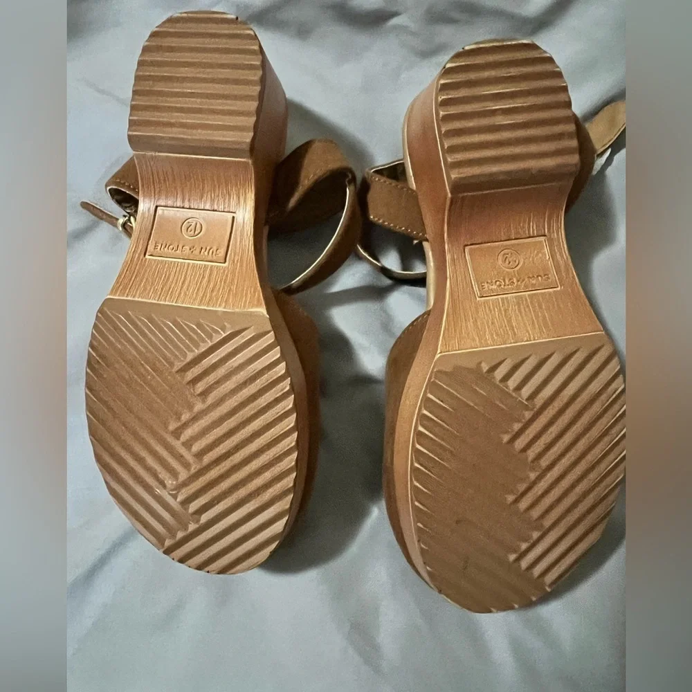 Sun + Stone Brown Shoes - Picture 2 of 2